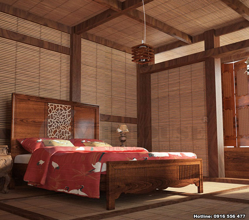 Phòng ngủ phong cách Nhật Bản với 4 yếu tố đặc trưng